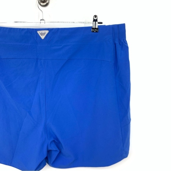 Columbia Women Size 2X Shorts Blue PFG Tidal II Board Swim Quick Dry Unlined - Picture 4 of 6